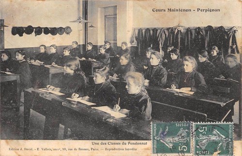 Carte Postale Ancienne Perpignan - Effet De Neige - 2 Avril 1910 - Pyrénées Orientales