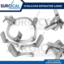 O'Sullivan-O'™Connor Abdominal Retractor with 3 Interchangeable Blades Large