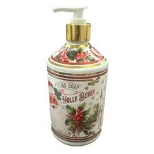 Home And Body Seasons Of Joy Holiday Hand Soap 21.5 Fl Oz Holly Berry