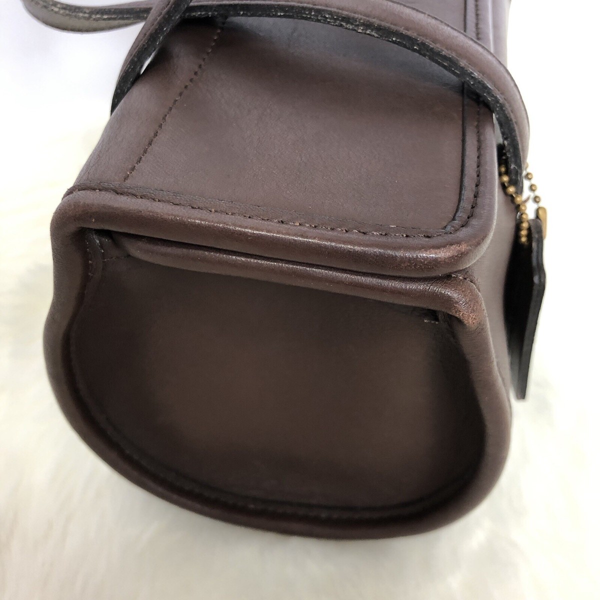 COACH Vintage 9045 Legacy Geometric Roll HandBag Mahogany