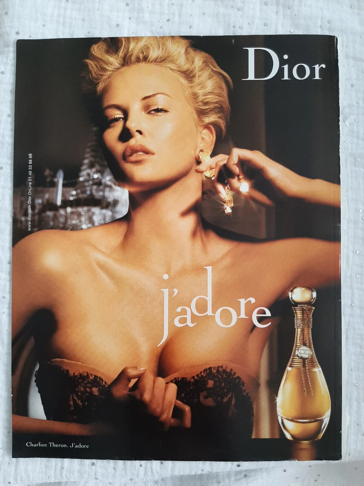 Publicité papier Parfum. Perfume Ad C. Dior J'adore de 2006 (01)