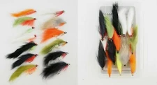 Trout Flies Zonkers Lure Streamer Assortment  Box Selection Zonker Fly Fishing