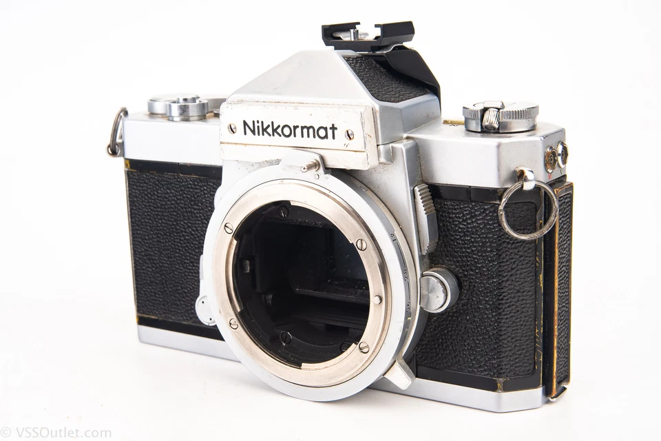 Nikon Nikkormat FTN 35mm SLR Film Camera Body F Mount Vintage AS-IS READ V28 - Image 2 of 4