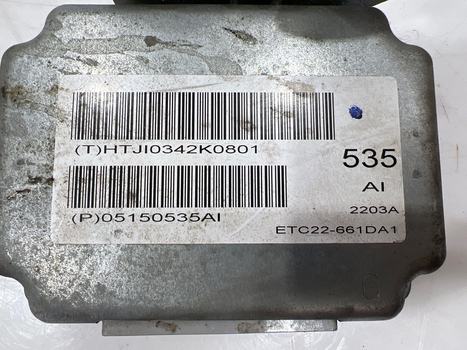 2011 2017 Jeep Patriot CVT Transmission Control Module TCM OEM