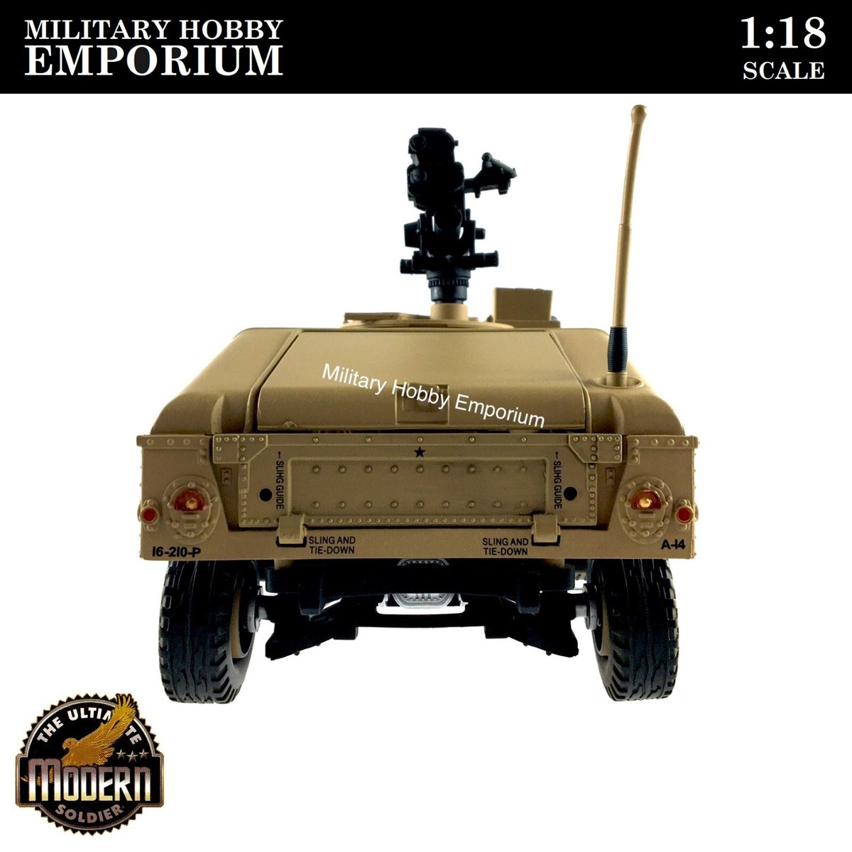 21st Century Toys社製の1/18スケール「ハンヴィー」 21st Century