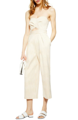 topshop yellow bandeau