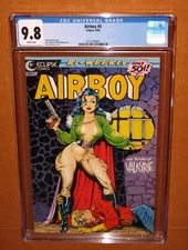 Airboy #5 CGC 9.8 White pages Stevens Cover 14pix SUPER Packaging! Fully Insured
