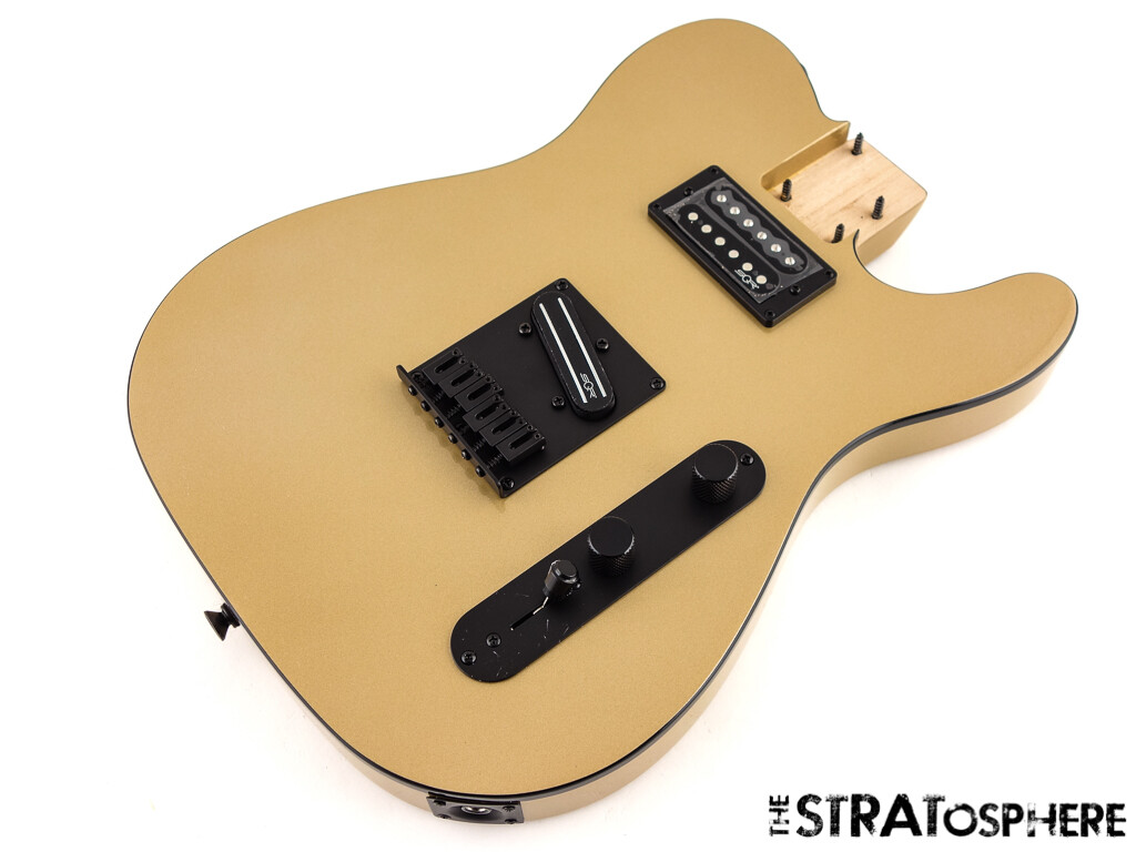 Fender Squier Contemporary Telecaster RH Tele LOADED BODY Shoreline Gold
