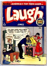 LAUGH COMICS  # 43 GOLDEN AGE 1951 ARCHIE AND VERONICA
