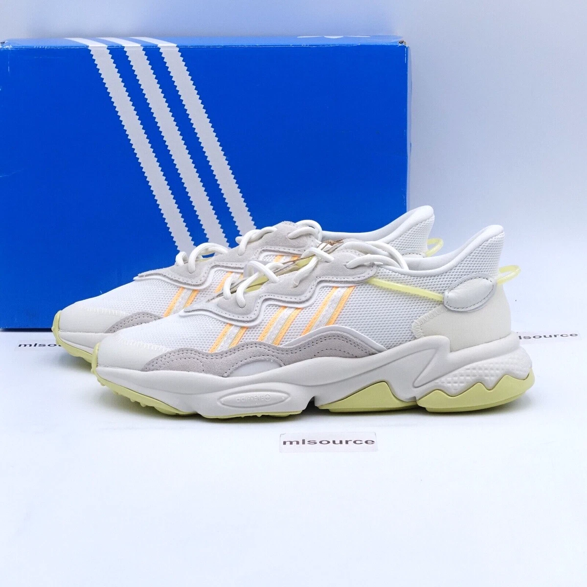 Size 9 Women's adidas Originals Ozweego Sneakers GW5623 Off White/Calvi |  eBay