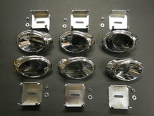 1953 Buick Super Special Fender Porthole Front Portholes Vents Complete Set 6 53