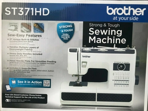 Brother - ST371HD - Sewing Machine 37 Built-in Stitches Strong & Tough