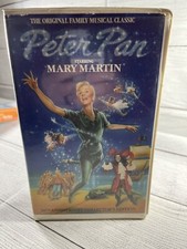 Peter Pan Original Starring Mary Martin 30th Anniversary Collectors Edition VHS