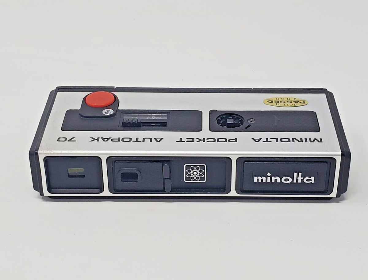 1970s Minolta Pocket Autopak 70 Film Camera - Japan - For