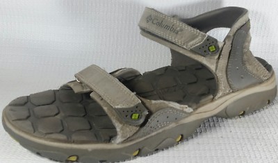 Columbia Adjustable Sport Sandals Taupe Gray Hiking Waterproof Rugged Size 8 Columbia Mens Sandals | eBay main image 2