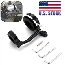 Motorcycle Cruise Throttle Lock For 1" & 7/8" Handlebar Universal Black