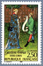 Timbre de 1991 - Gaston Fébus 1331-1391 - N° 2708 Neuf  -
