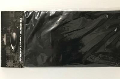 NEW OAKLEY XXLARGE MICROFIBER cleansing POUCH GOOGLE, BIG SUNGLASSES STORAGE BAG