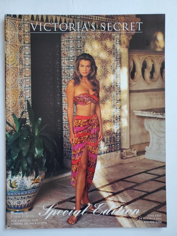 1993 SUMMER Victoria's Secret Catalog Frederique van der Wal