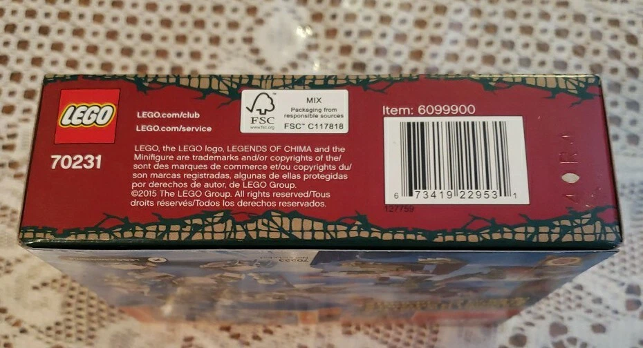 LEGO 70231 LEGENDS OF CHIMA CROCODILE TRIBE PACK. BRAND NEW AND SEALED - Image 4 of 4