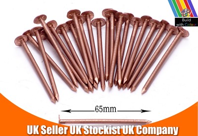 10 x 65 mm Kupfernägel sehr groß Baumstumpfvernichter Baumentfernung Gartenarbeit Haus