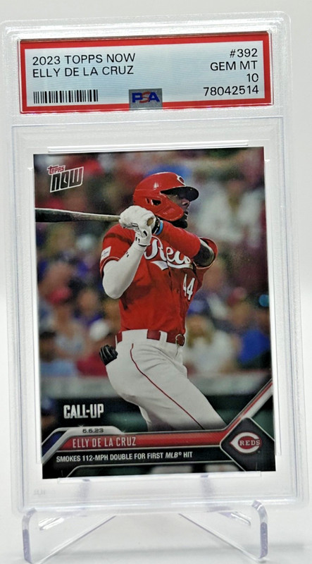 2023 Topps Now Elly De La Cruz Call Up Rookie PSA 10 Gem Mint!