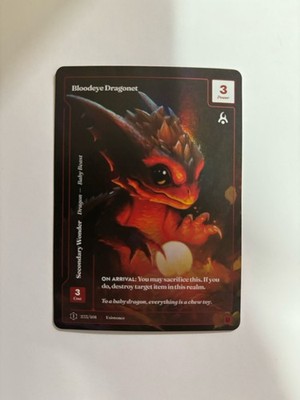 Bloodeye Dragonet #233/401 Uncommon Formless Foil 1st Edition W. of the First