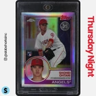 2018 TOPPS CHROME #83T-6 SHOHEI OHTANI 1983 REFRACTOR RC ROOKIE