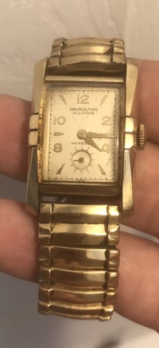 Vintage Hamilton Illinois 17j Manual Wind 10K Gold Filled Swiss 24mm Men’s Watch - Picture 2 of 13