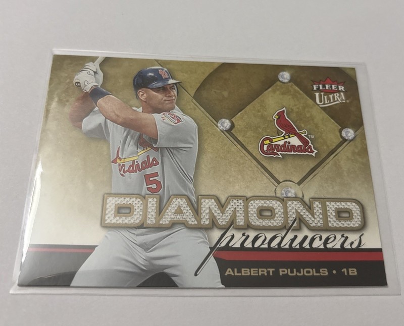 2006 Fleer Ultra Albert Pujols Diamond Producers DO10 Cardinals Cardinals Mint