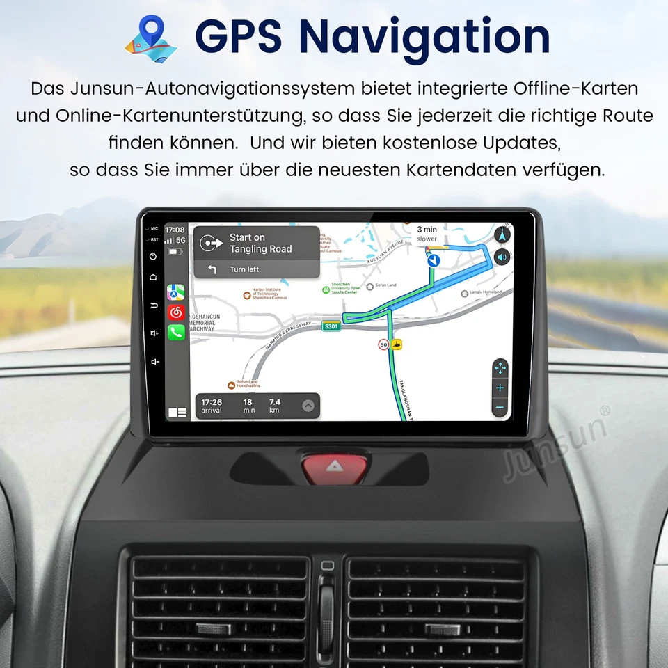 Für Peugeot Expert /Citroen Jumpy/Fiat Scudo/Toyota Proace Autoradio 2007-2017 - Bild 4 von 4