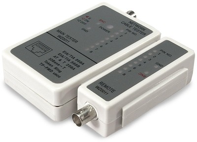 LogiLink Kabeltester Netzwerk RJ45/BNC Stecker NEW