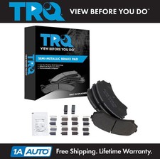 TRQ Front Semi Metallic Brake Pads Kit for Isuzu Rodeo Honda Passport Mitsubishi