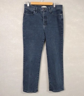 Lee Jeans Women's 12 Petite Classic Fit Everyday Blue Straight Leg Basic Classy