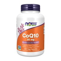 NOW Foods Coq10 30 Mg (Coenzym Q10) 240 Vegetarische Kapseln
