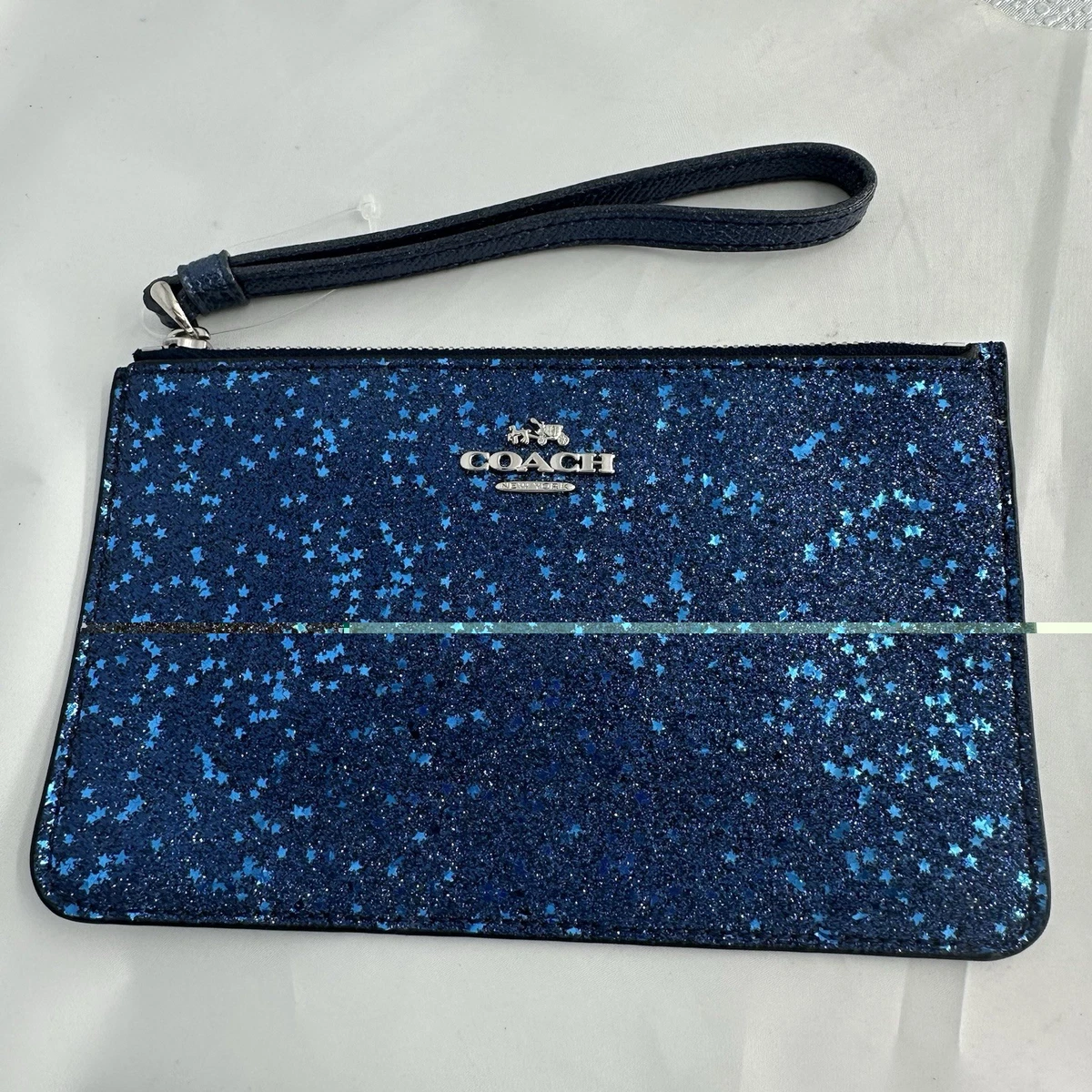 COACH コーチ星柄 グリッター ケース＆パスケース ブルー Coach Glitter Blue Wallets for Women for sale | eBay