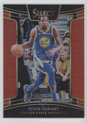 2018-19 Panini Select Concourse Red Prizm 17/199 Kevin Durant #31 5xx