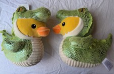 2 Way To Celebrate Alligator Duck Plush Duck Stuffed Animal Lot 6