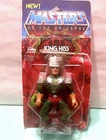 He-Man Masters of the Universe "KING HISS" NEW 1985 Vintage Mattel MOTU