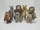 5 Vintage Kenner Star Wars Figure Bundle Lot Ewoks