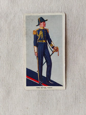 Utd Kingdom Tobacco  Officers Full Dress 1936 #1 Royal Navy
