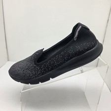 Spenco Orthotic Knit Slip-On Shoes Epic Stretch Gradient Black Size 9 B
