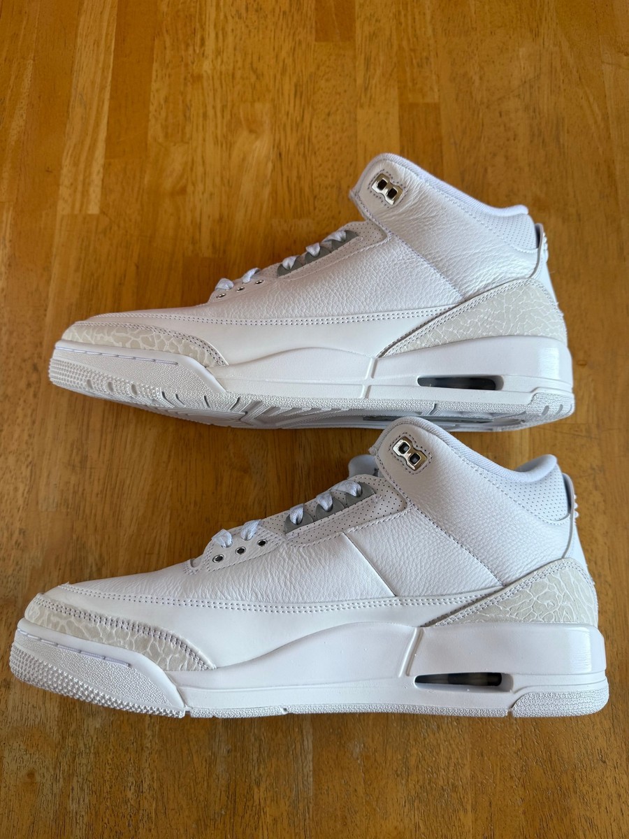 Size 9 - Air Jordan 3 Retro 2025 Pure Money for sale online | eBay