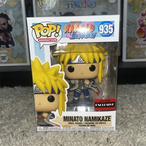 Funko Pop! Minato Namikaze Naruto Shippuden #935 AAA Anime Exclusive Vinyl Figu…