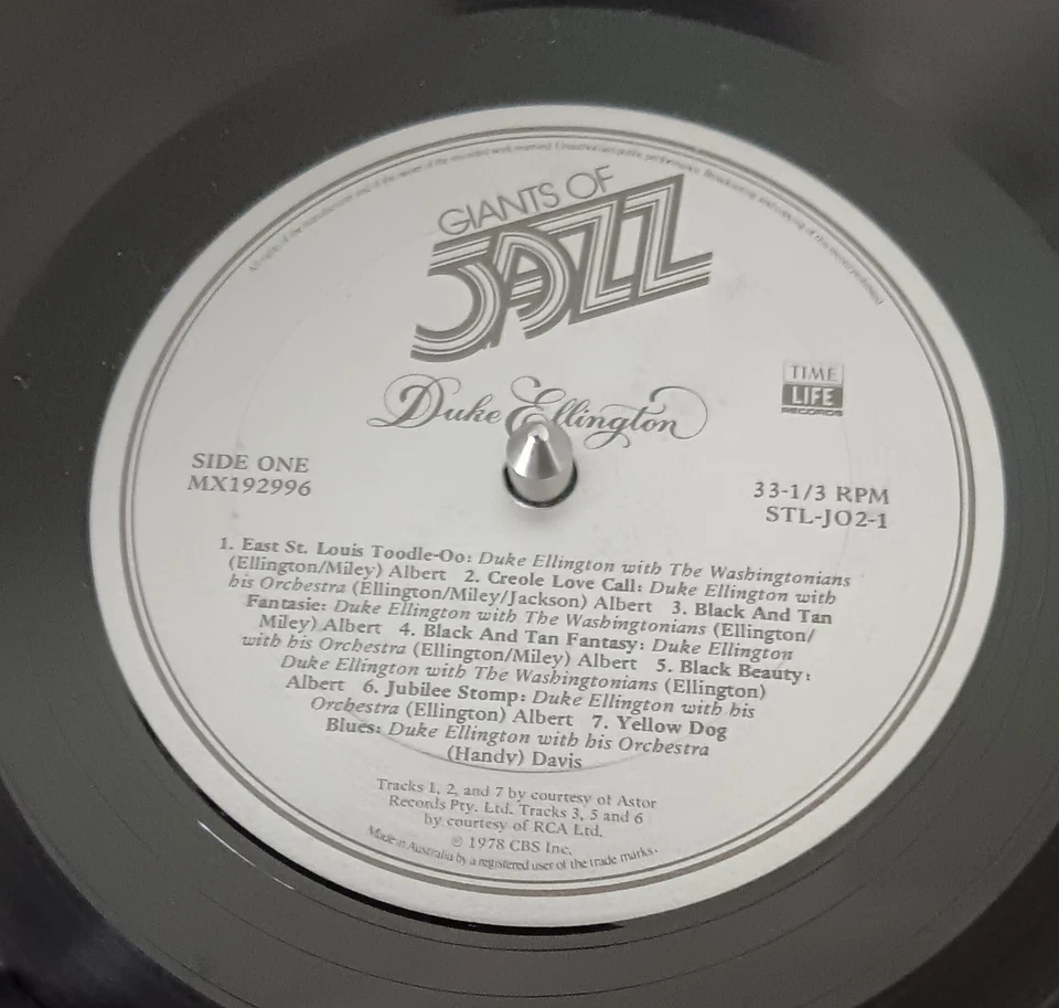 Duke Ellington – Giants Of Jazz -1980 box set 3 x LPs NM, booklet, photo - Image 2 of 3