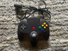 Nintendo 64 N64 Controller OEM Original Black Loose Tight Sticks