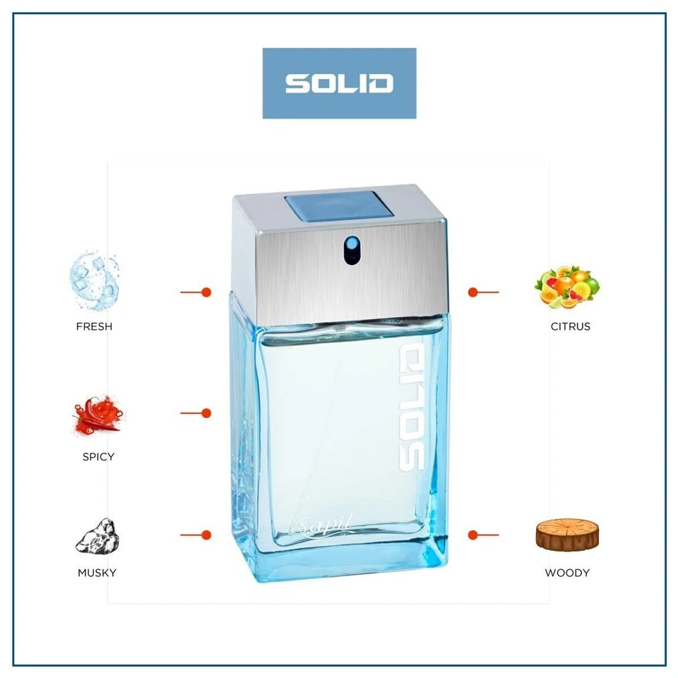 Perfume Sapil Azul Sólido EDT - Eau de Toilette - 100 ml (Para Hombre) Envío Gratis Foto 2 de 4