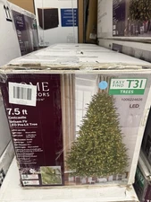7.5' Eastcastle Balsam Fir Warm White 1300 LED Pre-Lit Christmas Tree