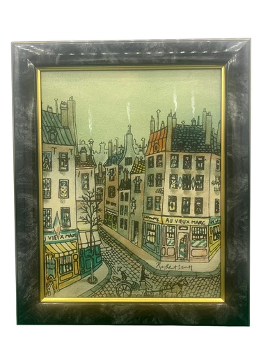 National Art Auction Gallery “ Old Paris “ By Robert Scott - Picture 1 of 3