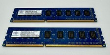Nanya DDR3 4GB 2X2GB RAM 1333MHz - 2Rx8 PC3-10600U-9-10-B0 1033.CN - M21081000E
